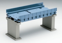 Tomix X030676 - N - Träger-Brücke für Doppelgleis - blau